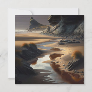 Sunset Shore Feiertagskarte