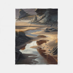 Sunset Shore Fleecedecke