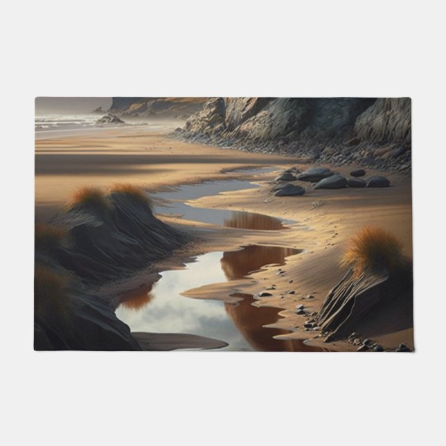 Sunset Shore Fußmatte (Vorderseite)