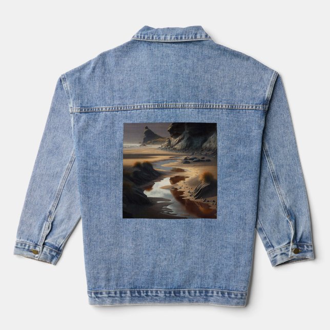 Sunset Shore Jeansjacke (Rückseite)