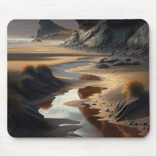 Sunset Shore Mousepad