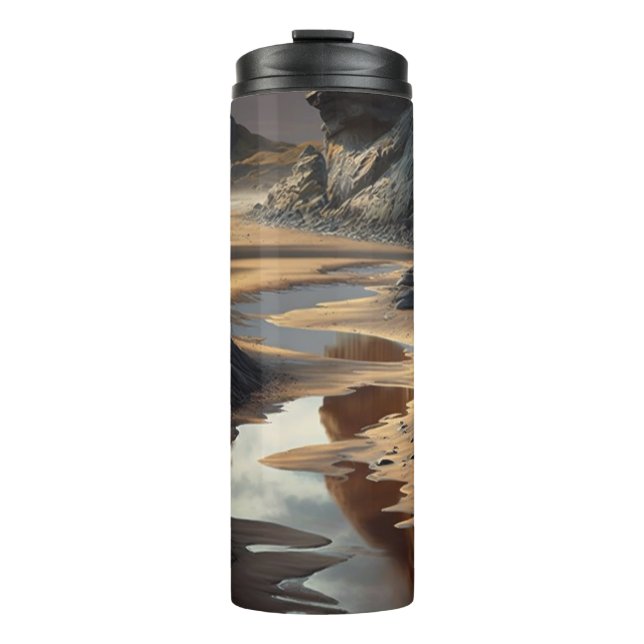 Sunset Shore Thermosbecher (Vorderseite)