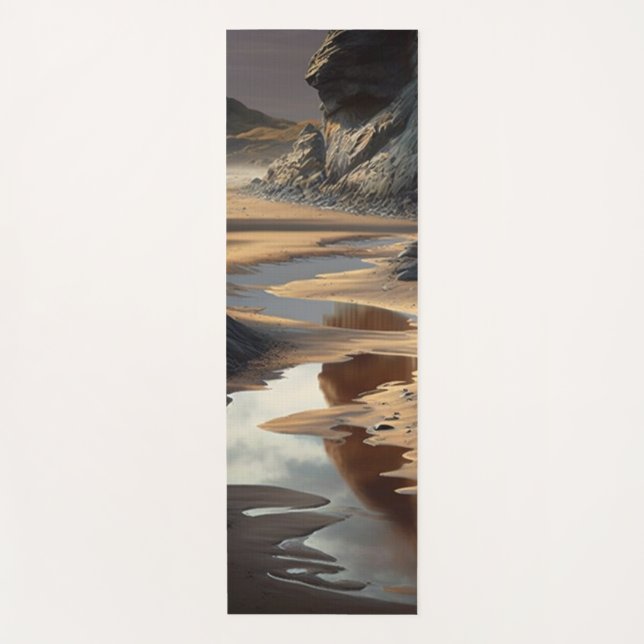 Sunset Shore Yogamatte (Vorderseite)