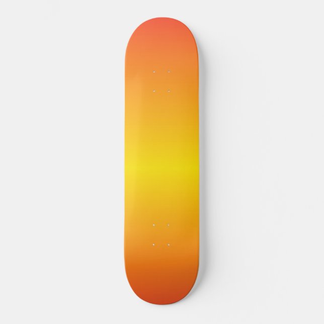 Sunset Skateboard (Vorderseite)