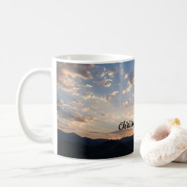 Sunset Sky Personalisiert Kaffeetasse
