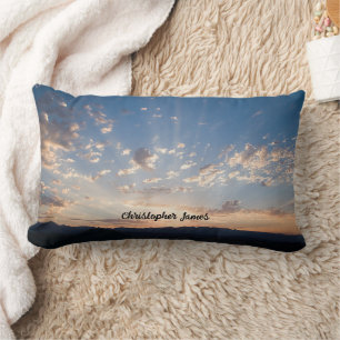 Sunset Sky Personalisiert Lendenkissen