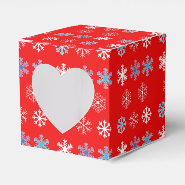 Sunset Snowflake Geschenkschachtel (Vorderseite)