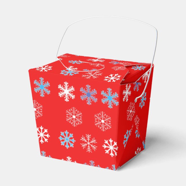 Sunset Snowflake Geschenkschachtel (Vorderseite)
