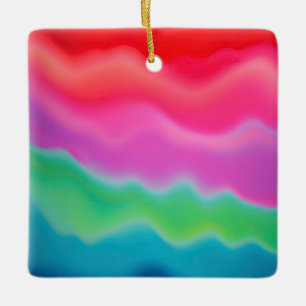 "Sunset Sorbet" Abstrakte Kunst Keramikornament