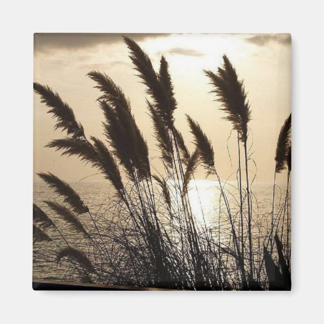 Sunset Square Magnet (Vorne)