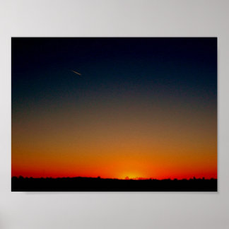 Sunset Star Poster