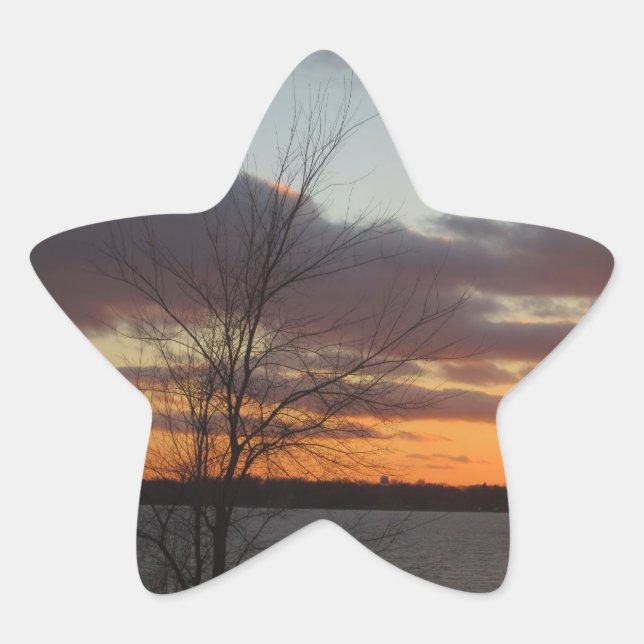 Sunset Stickers - Set von 20 (Vorderseite)