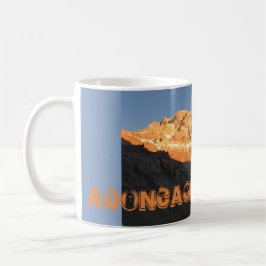 Sunset Summit View, Mount Aconcagua, Argentinien Kaffeetasse