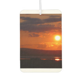 Sunset Sunrise Custom Air Fresheners Autolufterfrischer