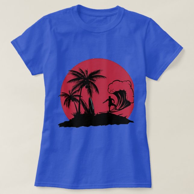 Sunset Surf Adventure T-Shirt (Design vorne)