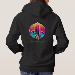 Sunset Surfboard Paradies- Hoodie