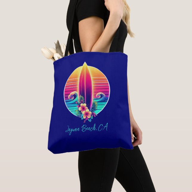 Sunset Surfboard Paradies- Tasche (Von Nahem)