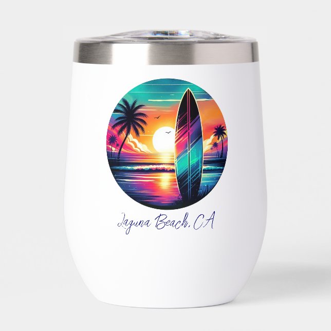 Sunset Surfboard Vibes (Vorderseite)