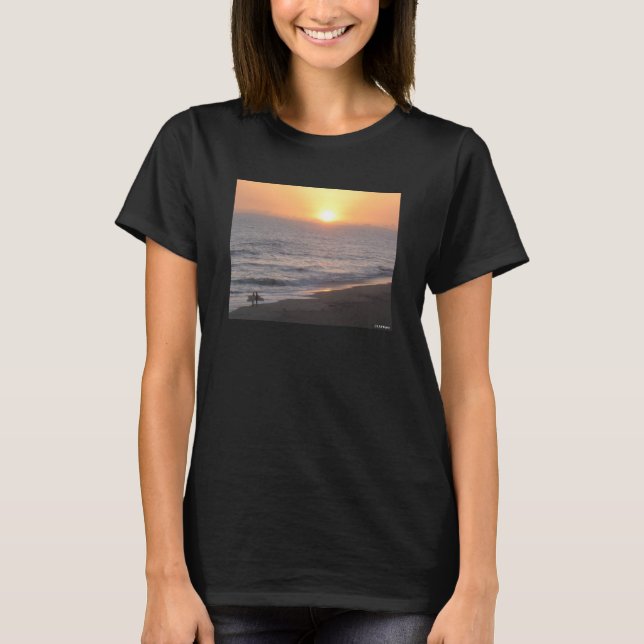 Sunset Surfer T-Shirt (Vorderseite)