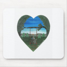 Sunset Sweethearts Mousepad