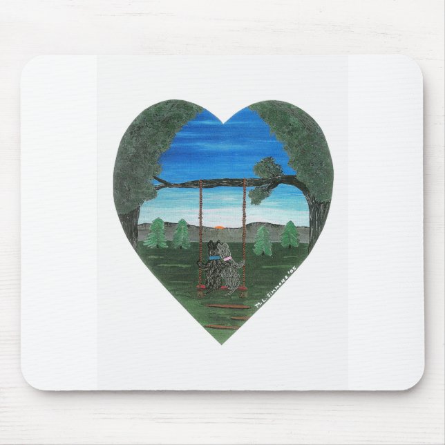 Sunset Sweethearts Mousepad (Vorne)