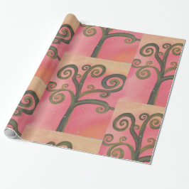 Sunset Swirl Geschenkpapier
