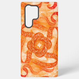 Sunset Swirl Pattern Phone Case Samsung Galaxy Hülle