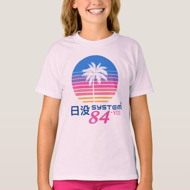 Sunset System 84 V01 T-Shirt (Vorderseite)