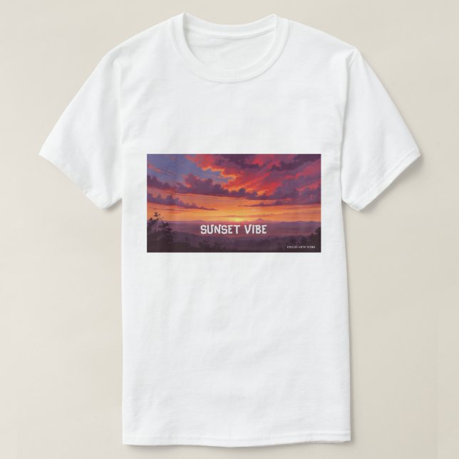 SUNSET T-SHIRT (Design vorne)