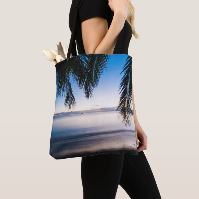 Sunset Tropical Seascape, Fidschi Tasche (Von Nahem)