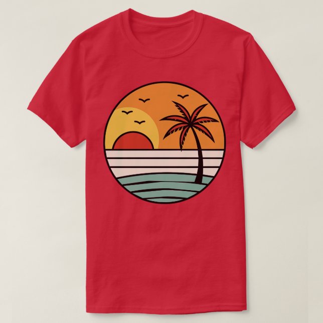 Sunset TShirt (Design devant)