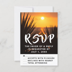 Sunset UAWG RSVP Karte