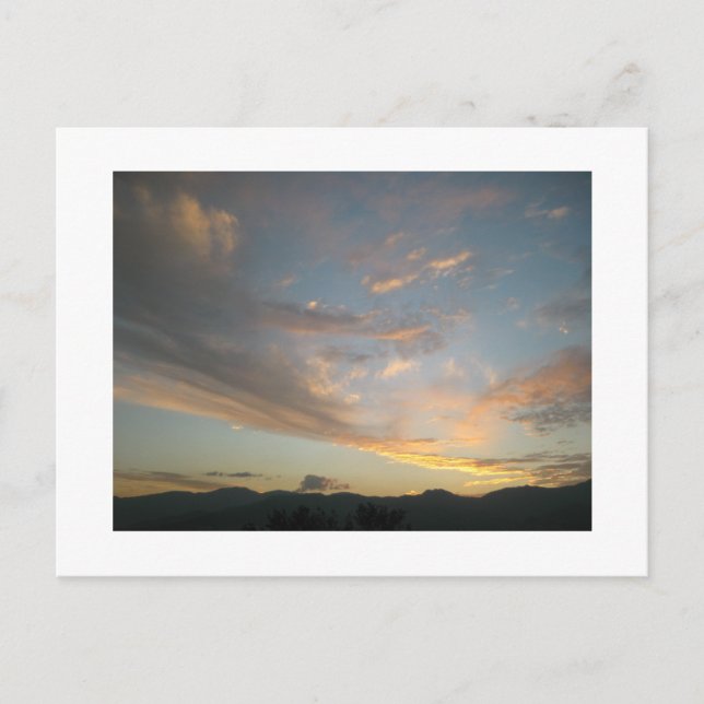 Sunset über Medellín Postcard Postkarte (Vorderseite)