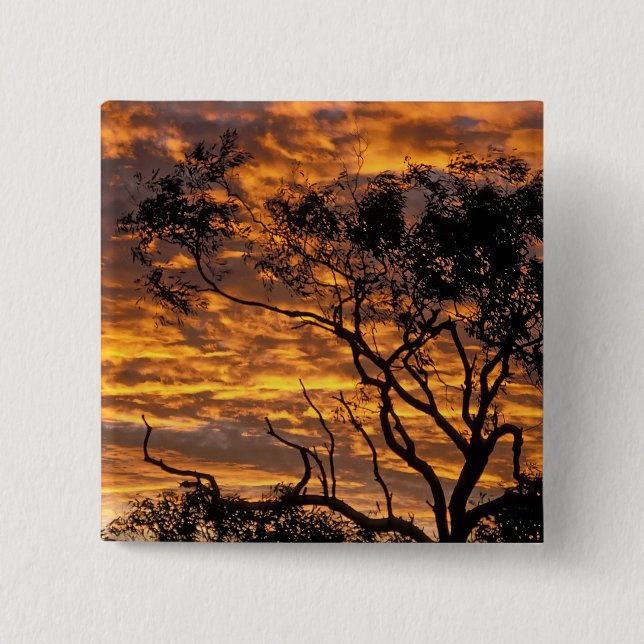 Sunset, Uluru-Kata Tjuta Nationalpark, Button (Vorderseite)
