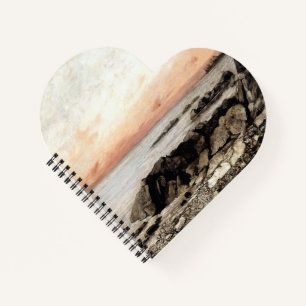 Sunset, Vevey, Schweiz - Gustave Courbet Notizbuch