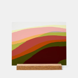 Sunset Vibes Art Abstrait 206