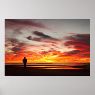 Sunset Walk Poster