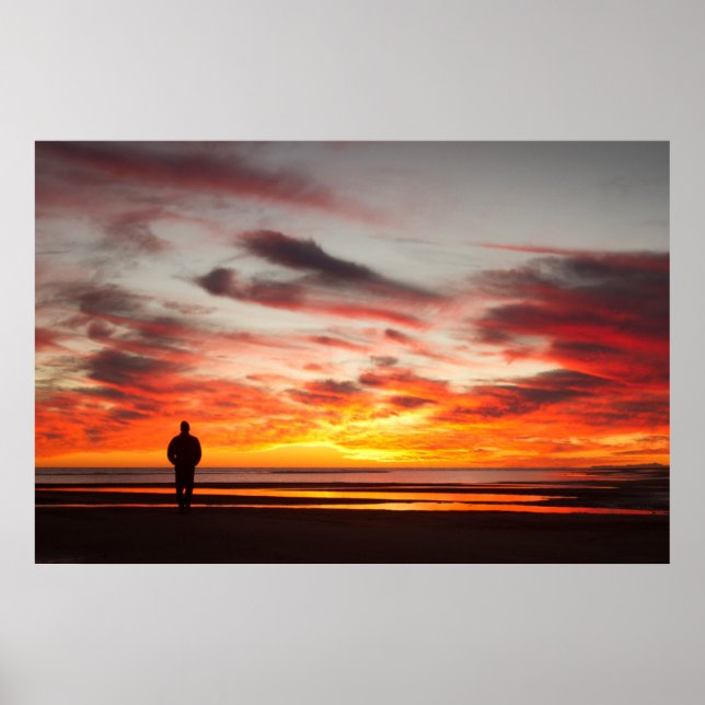 Sunset Walk Poster (Vorne)