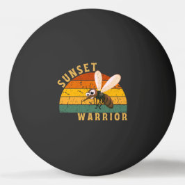 Sunset Warrior Tischtennisball