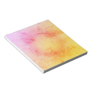 Sunset Watercolor Notepad Notizblock