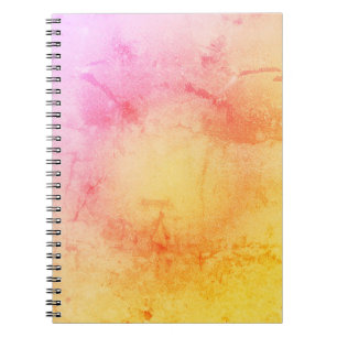 Sunset Watercolor Spiral Notebook Notizblock