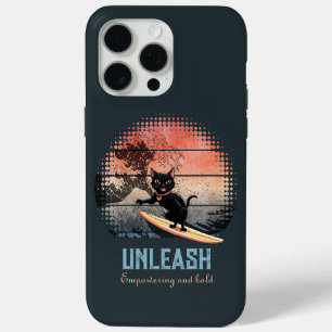Sunset Wave Riding Cat Case-Mate iPhone Hülle