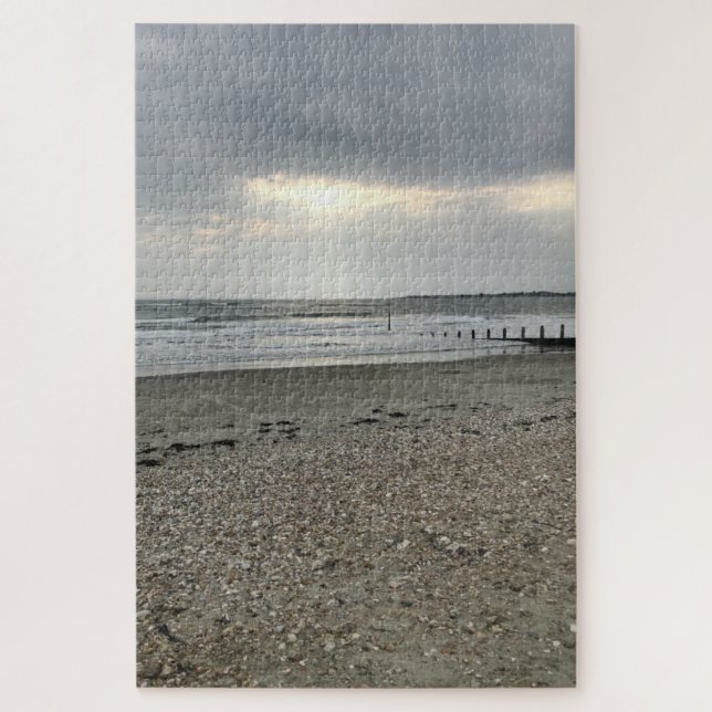 Sunset West Wittering Beach Chichester Sussex UK (Vertikal)