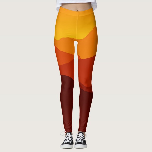 Sunset Women's Leggings (Vorderseite)
