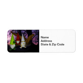 Sunset Woodland Gnomes Rücksendeadresse