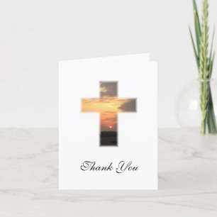 SunsetCross1, vielen Dank Dankeskarte