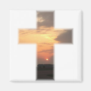 SunsetCrossMagnet Magnet