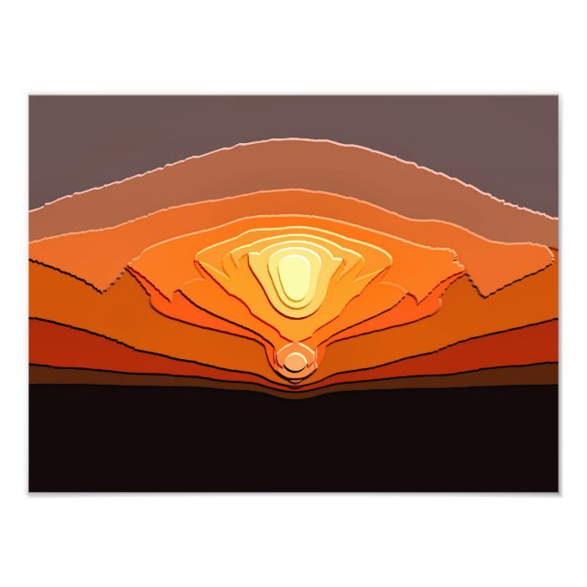 SUNSETS FOTODRUCK (Vorne)