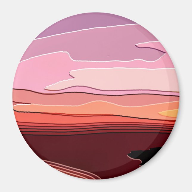 SUNSETS MAGNET (Vorne)