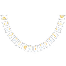 Sunshine 1st Birthday Party Banner